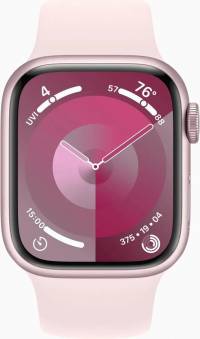 Часы Apple Watch Series 9 GPS 45mm Pink Aluminum Case with Sport Band Light Pink (Розовый)