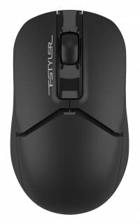 Мышь A4Tech Fstyler FG12S черный оптическая (1200dpi) silent беспроводная USB (3but)
