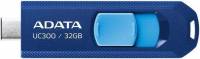Флеш Диск A-Data 32GB Type-C UC300 ACHO-UC300-32G-RNB/BU USB3.2 синий/голубой