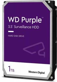 Жесткий диск WD SATA-III 1Tb WD10PURZ Surveillance Purple (5400rpm) 64Mb 3.5&quot;