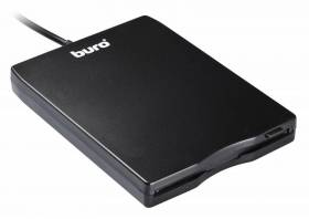 Дисковод USB 3.5&quot; Buro BUM-USB FDD 1.44Mb внешний черный