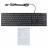 Клавиатура Оклик 550ML черный USB slim Multimedia LED