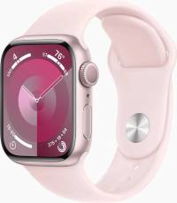 Часы Apple Watch Series 9 GPS 41mm Pink Aluminum Case with Sport Band Light Pink (Розовый)