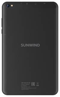 Планшет SunWind Sky 8421D 4G T310 (2.0) 4C RAM4Gb ROM64Gb 8&quot; IPS 1280x800 3G 4G Android 11 черный 2Mpix 2Mpix BT GPS WiFi Touch microSD 128Gb 3500mAh