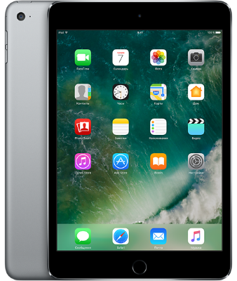 Планшет Apple iPad mini 4 128Gb Wi-Fi + Cellular Grey (Серый)